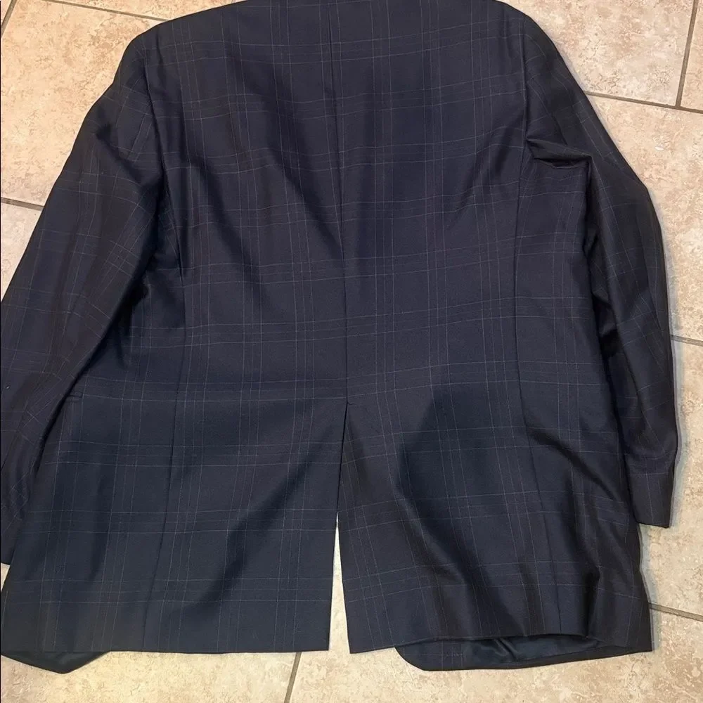 Pre loved Tommy Hilfiger Dark Plaid Blazer